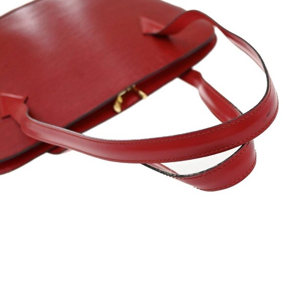 LOUIS VUITTON LV Lussac Shoulder Bag Epi Leather Red France - Picture 7 of 15